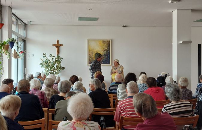 Beim Sommerfest