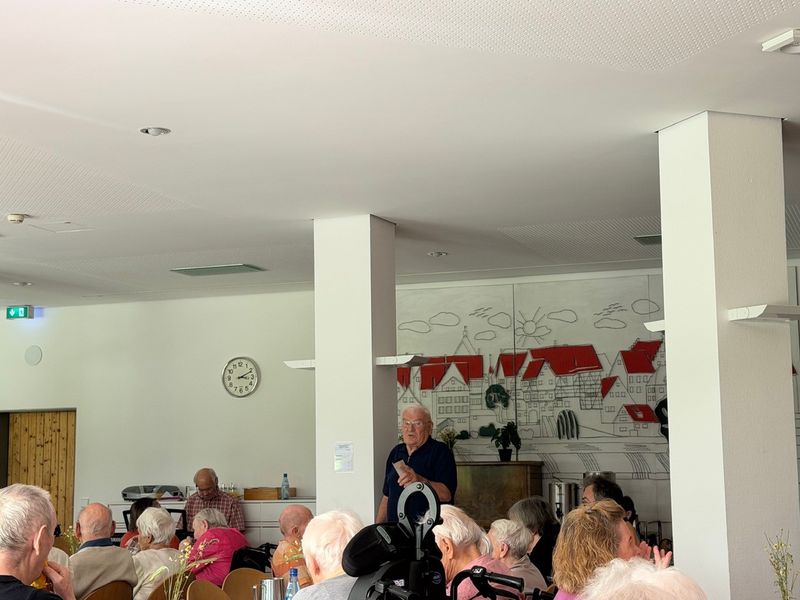 Beim Sommerfest